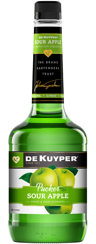 Dekuyper Pucker Sour Apple Schnapps