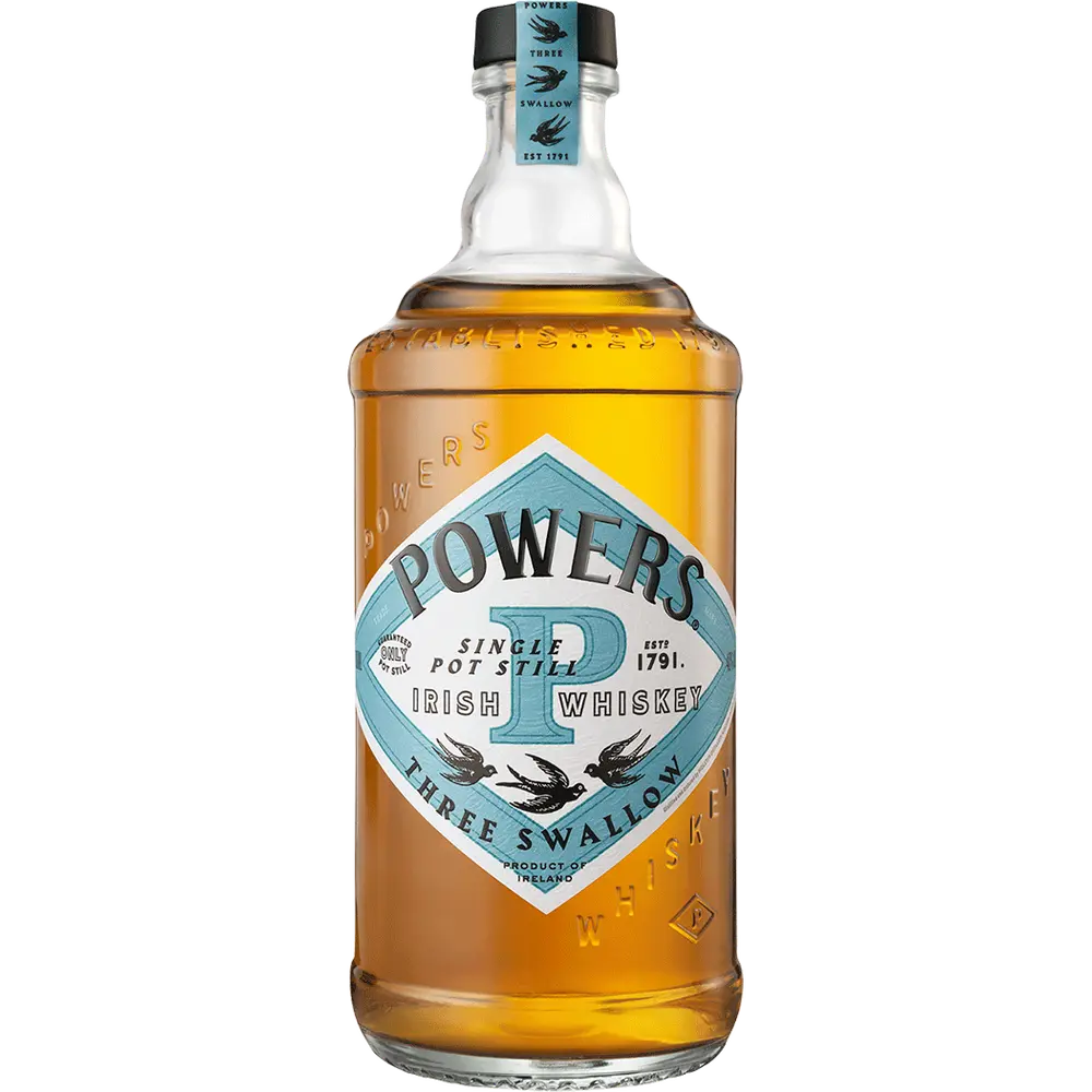 Powers Three Swallow Irish Whiskey