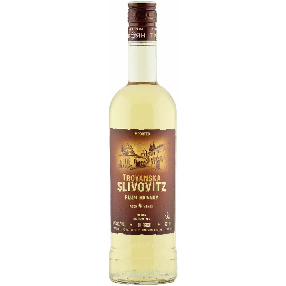 Troyanska Slivovitz Plum Brandy Aged 4 Years