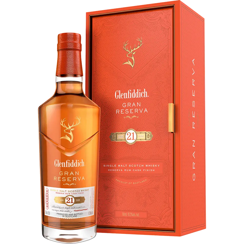 Glenfiddich 21yr Reserva Rum Cask Single Malt Scotch Whiskey