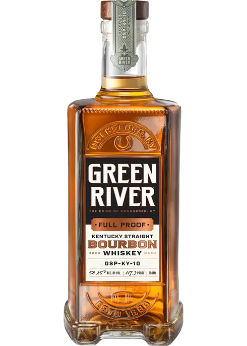 Green River Full Proof Bourbon Whiskey