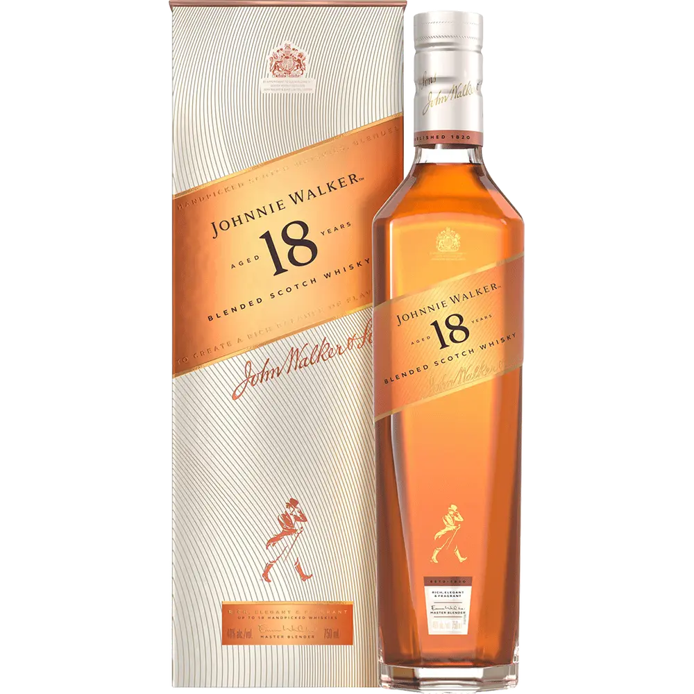 Johnnie Walker Aged 18 Years Blended Scotch Whiskey