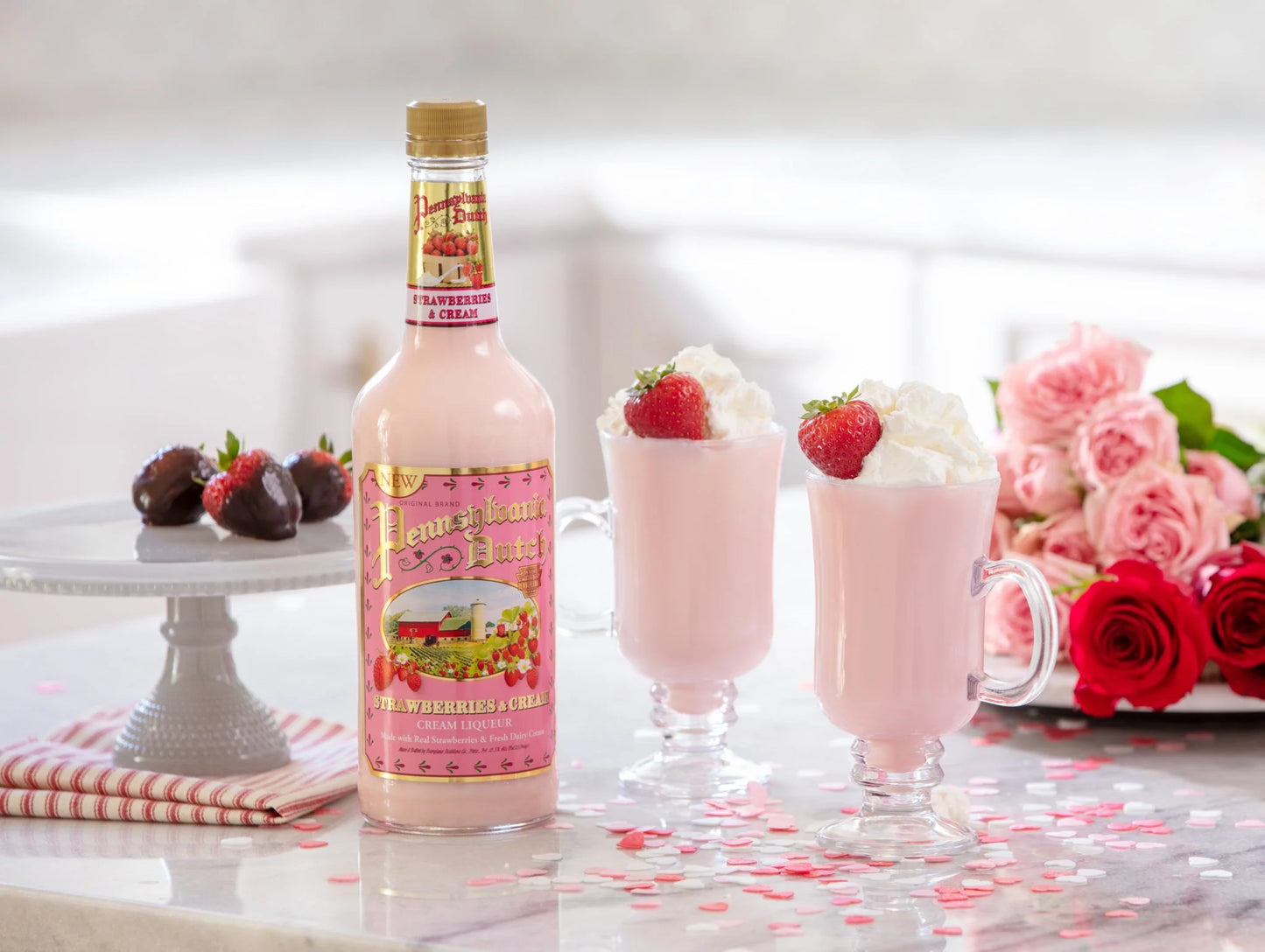 Pennsylvania Dutch Strawberries And Cream