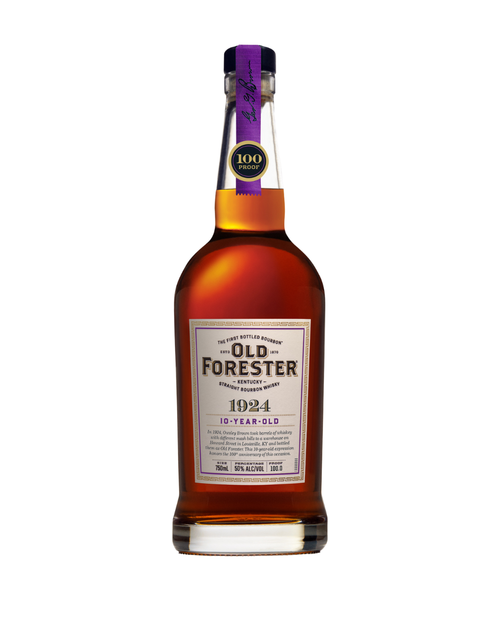 Old Forester 1924 10-year-old Bourbon Whiskey