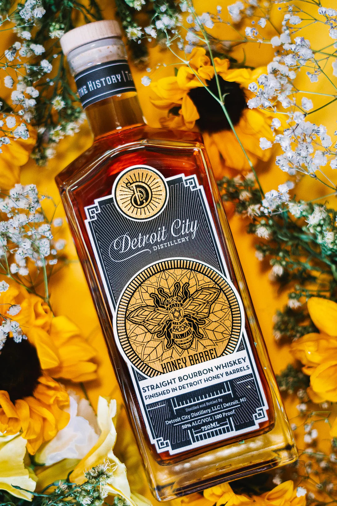 Detroit City Distillery Honey Barrel Bourbon Whiskey