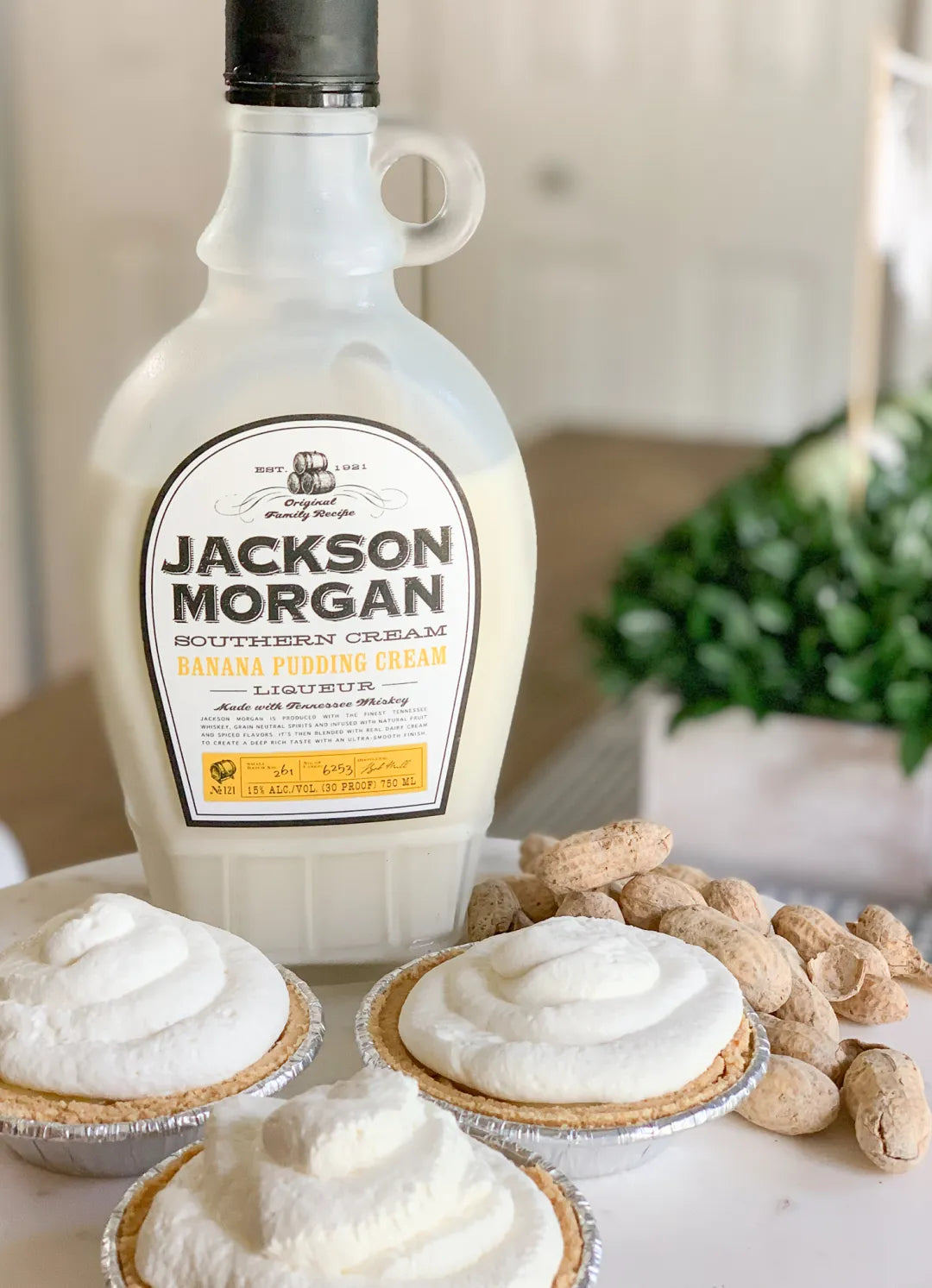Jackson Morgan Banana Pudding Cream Liqueur