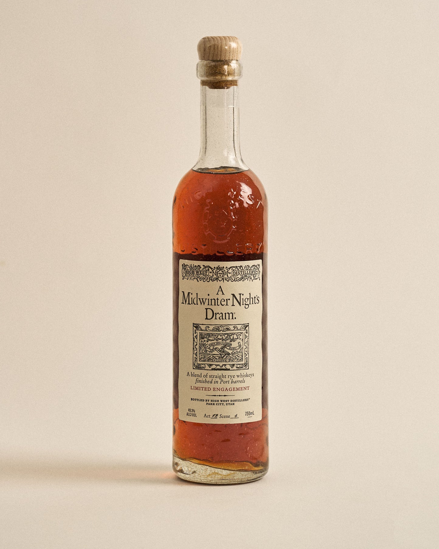 High West A Midwinter Night's Dram Rye Whiskey