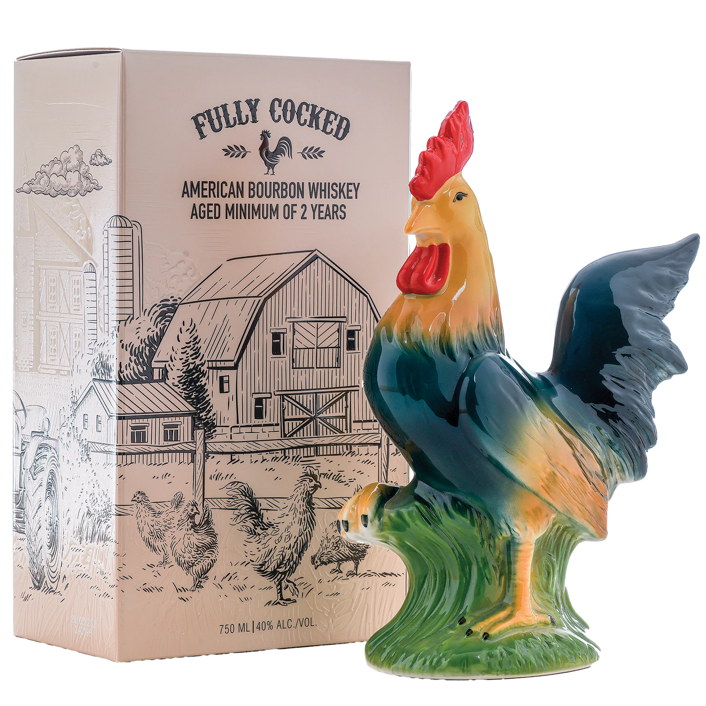 Fully Cooked Rooster American Bourbon Whiskey