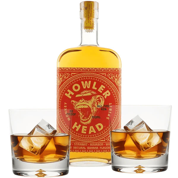 Howler Head Banana Bourbon Whiskey