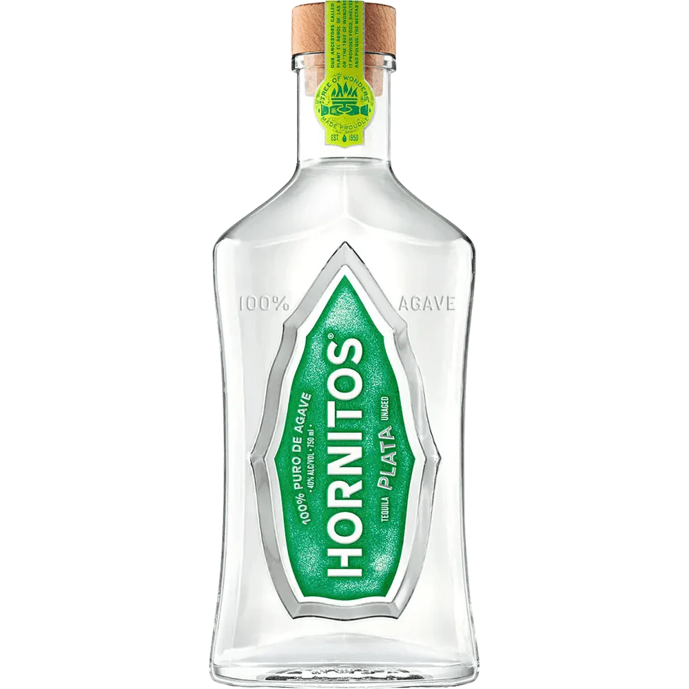 Tequila Plata Hornitos