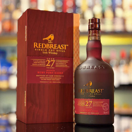 Red Breast 27 Year Old Irish Whiskey