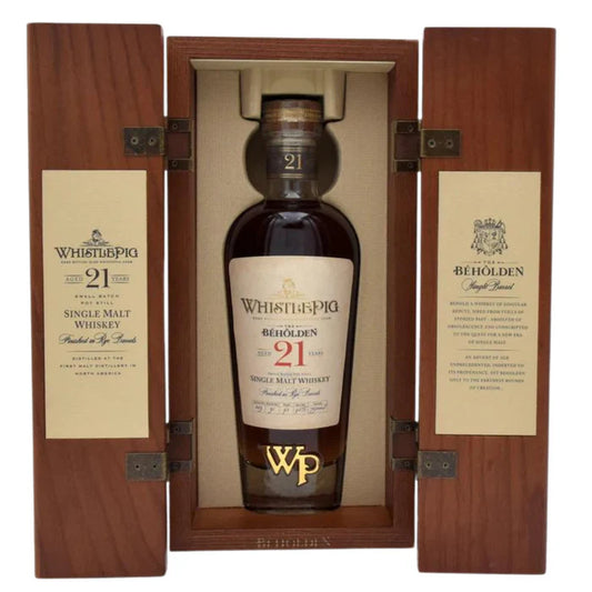 Whistlepig The Beholden 21 Rye Whiskey