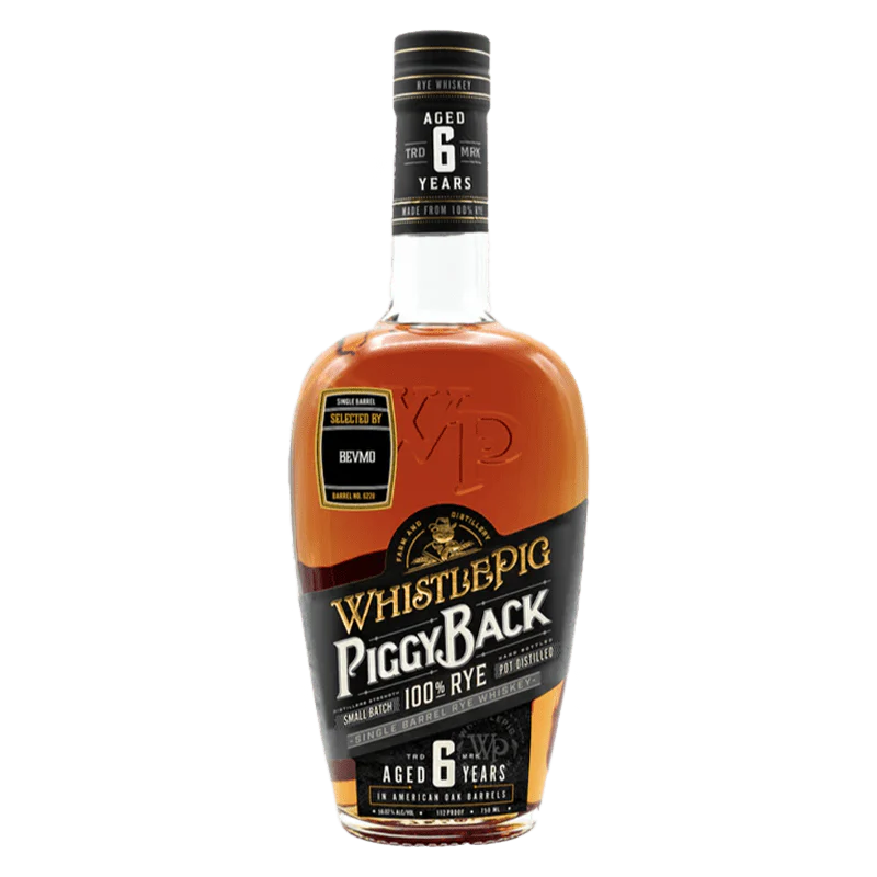 WhistlePig Piggy Back 6 Year Old Rye Whiskey