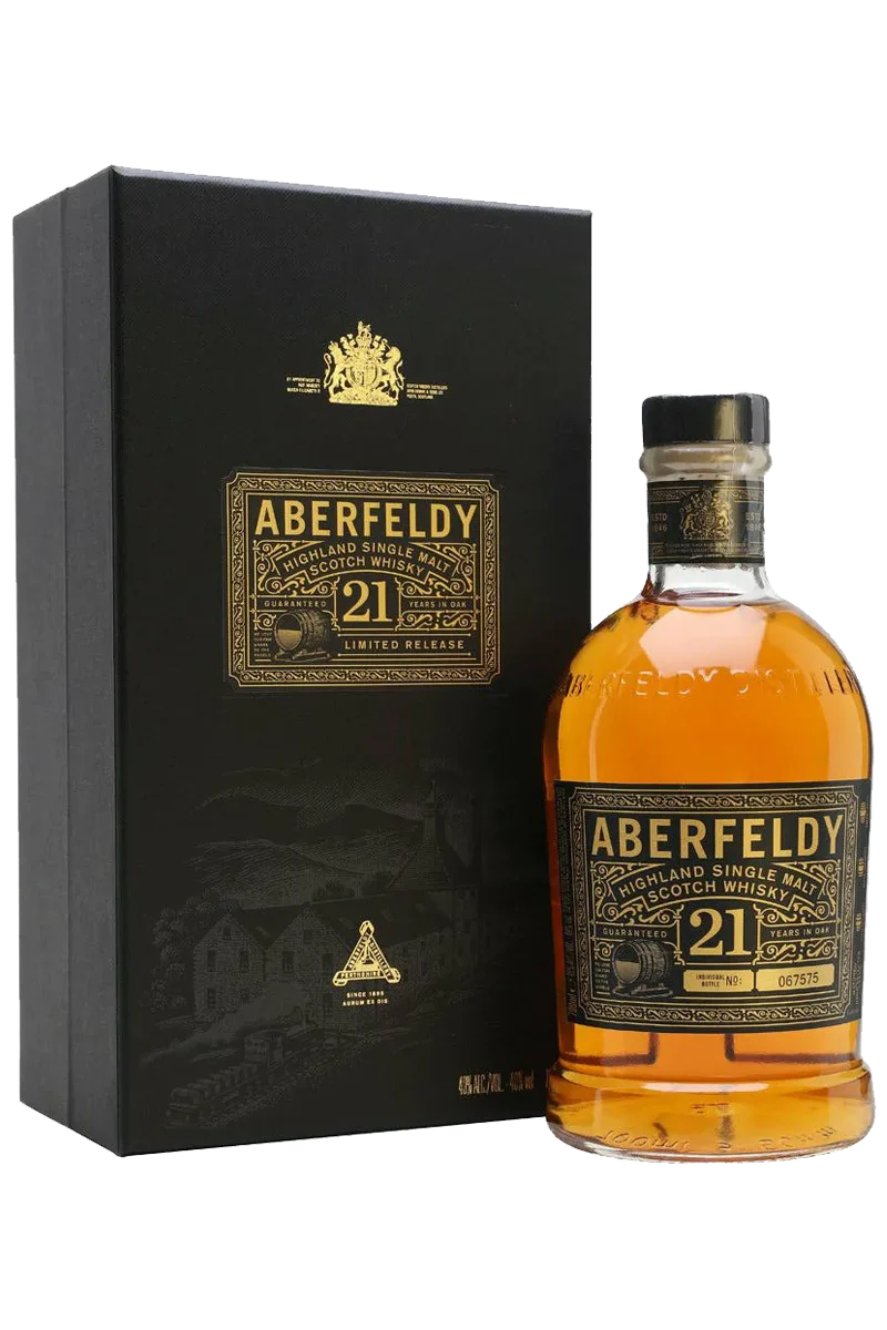Aberfeldy 21 Years Single Malt Scotch Whisky