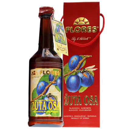 Flores Zuta Osa Slivovitz Plum Brandy