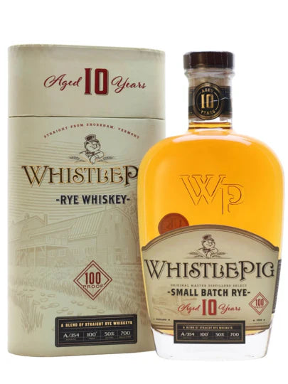 Whistlepig Aged 10 Years Small Batch Rye Whiskey