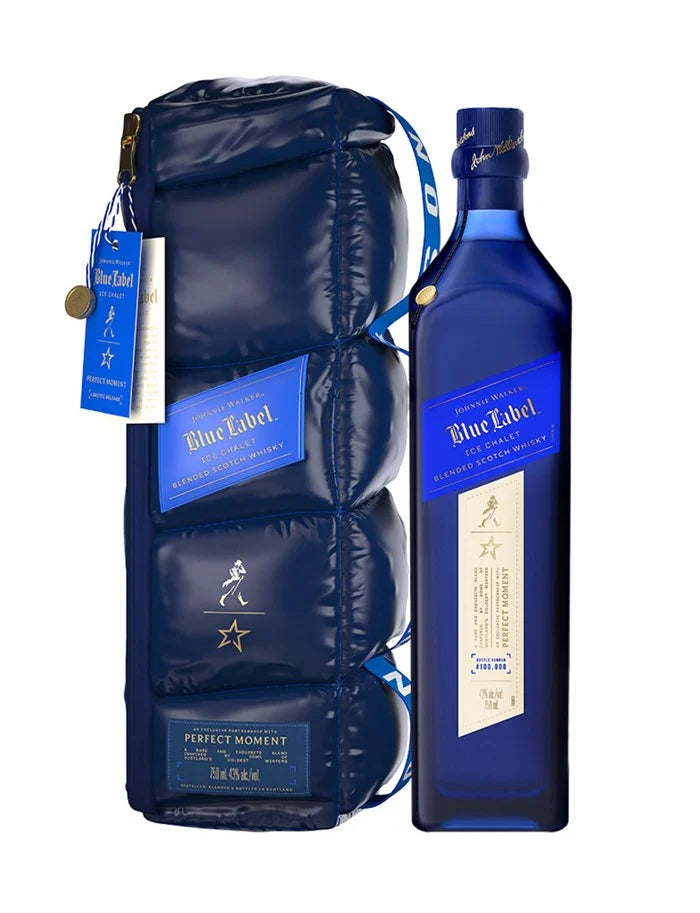 Johnnie Walker Blue Label Ice Chalet Blended Scotch Whiskey