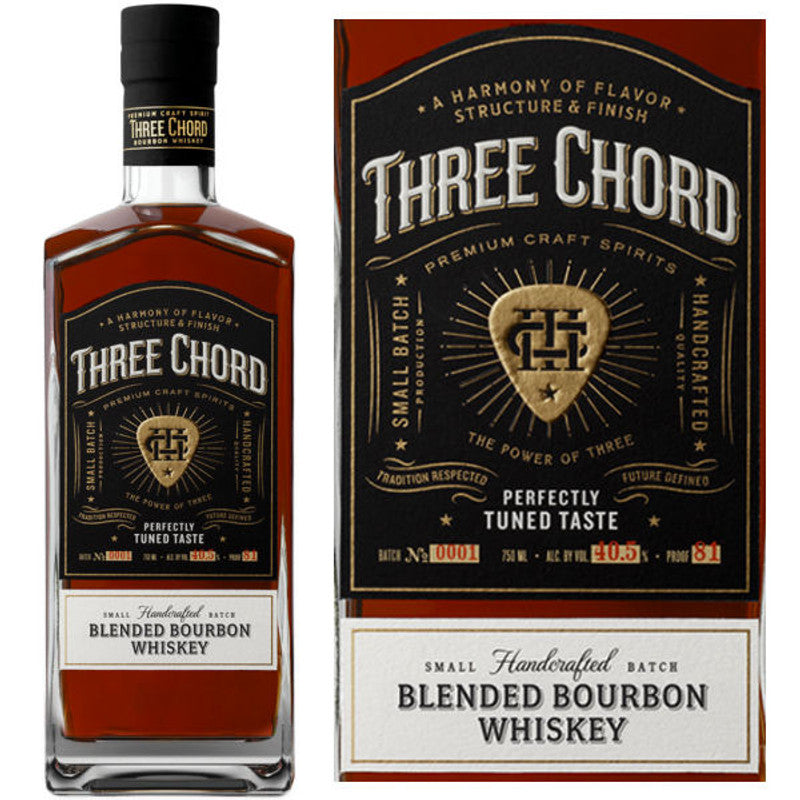 Three Chord Blended Bourbon Whiskey