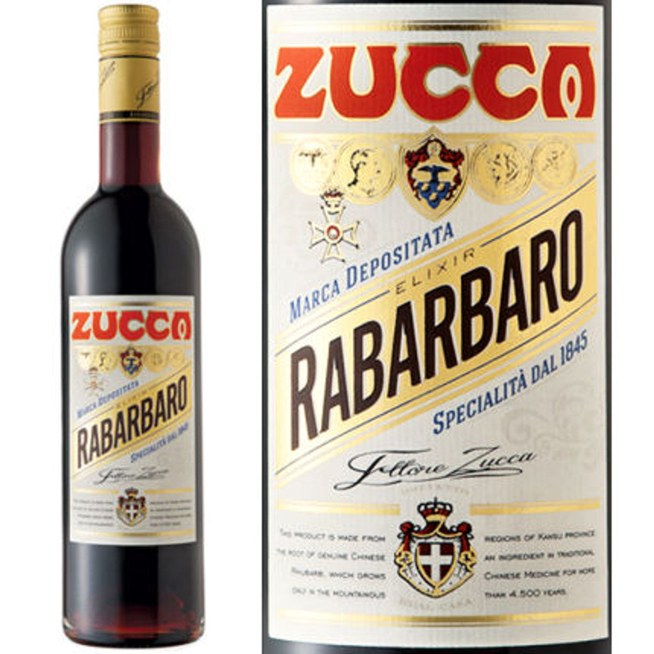Zucca Rabarbaro Amaro Liqueur