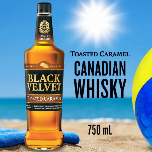 Black Velvet Toasted Caramel Canadian Whiskey