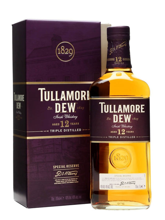 Tullamore Dew 12 Year Old Irish Whiskey
