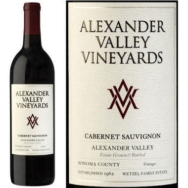 Alexander Valley Vineyards Sonoma County Cabernet Sauvignon