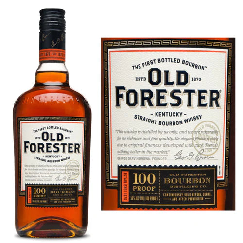 Old Forester 100 Proof Bourbon Whiskey