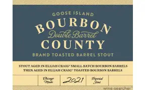Bourbon County Toasted Double Barrel Stout 2021 16.9OZ