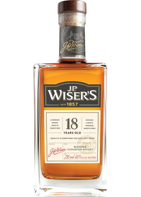 Jp Wisers 18 Year Canadian Whiskey