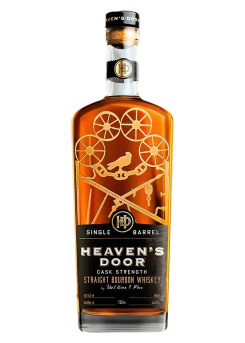 Heaven Door Cask Strength Single Barrel Bourbon Whiskey