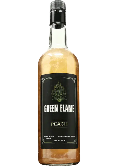 Green Flame Peach