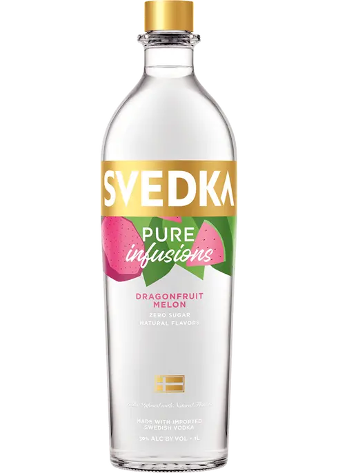 Svedka Pure Infusions Dragonfruit Melon Vodka