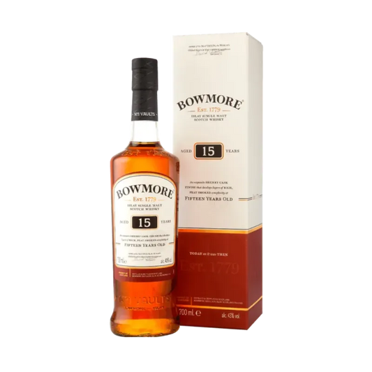 Bowmore 15 Year Old Darkest Single Malt Scotch Whisky