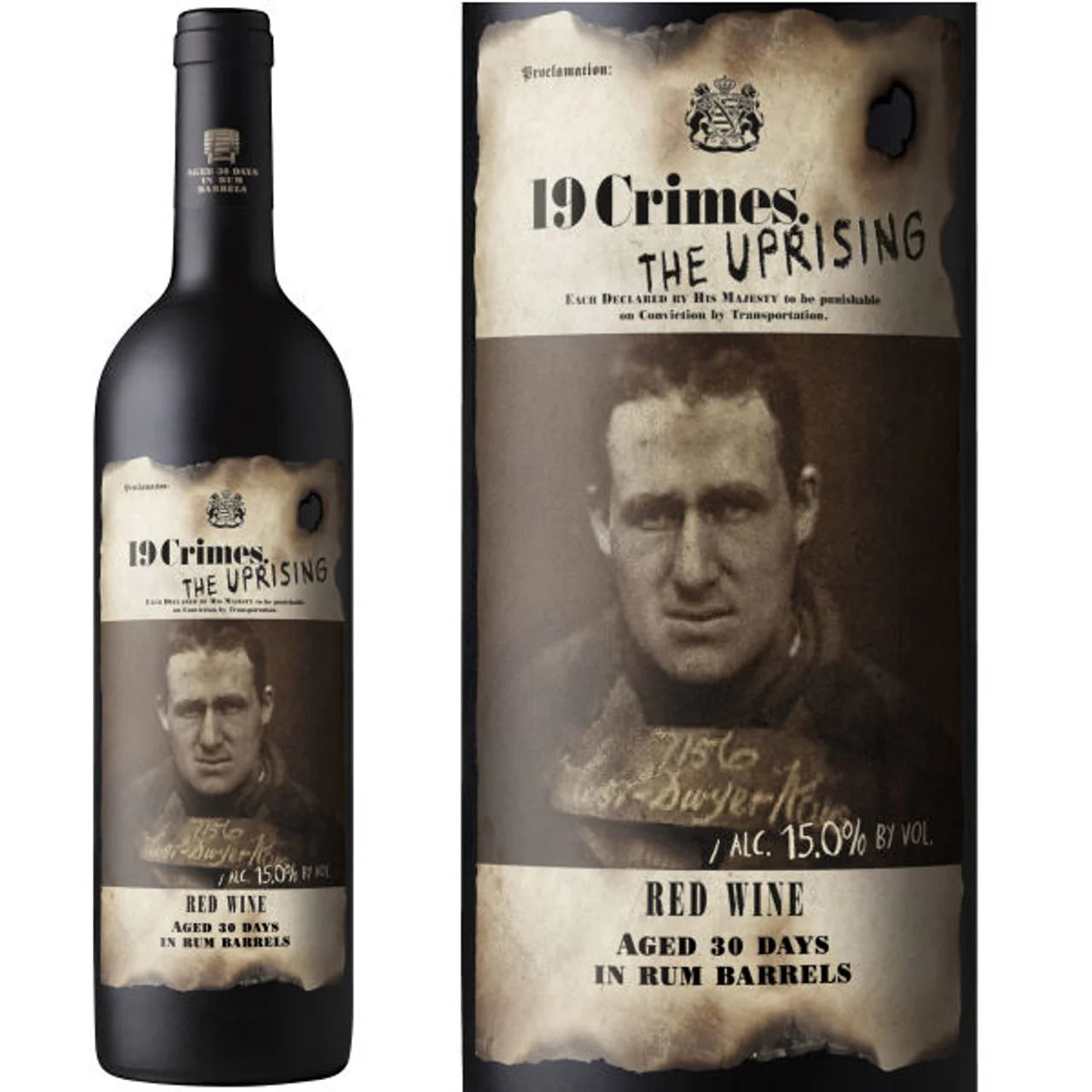 19 Crimes The Uprising Red Wine