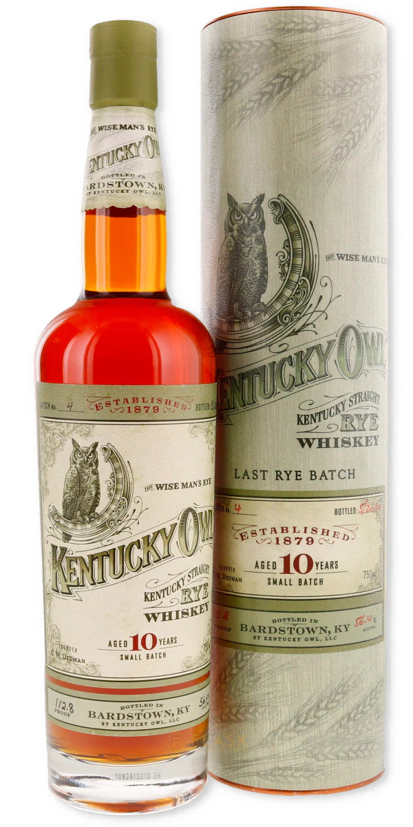 Kentucky Owl 10-Year-Old Batch #4 Straight Rye Whiskey