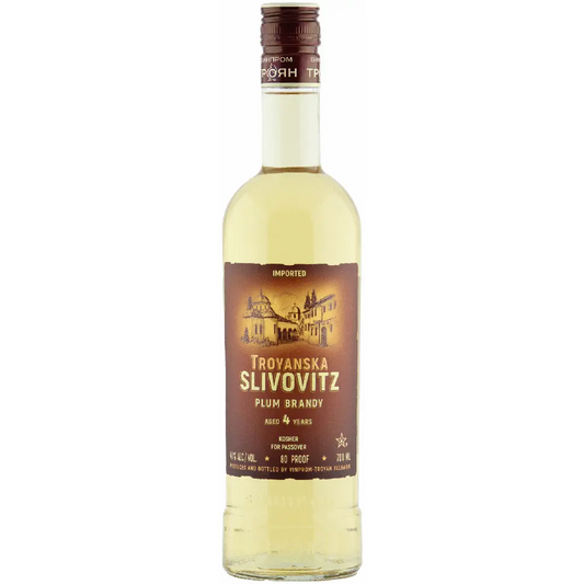 Troyanska Slivovitz Plum Brandy Aged 4 Years