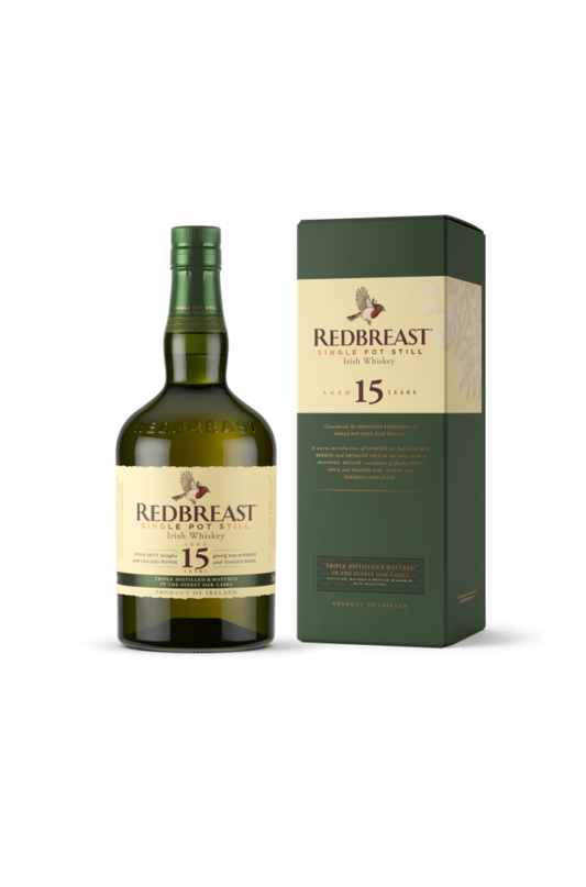 Red Breast 15 Year Old Irish Whiskey