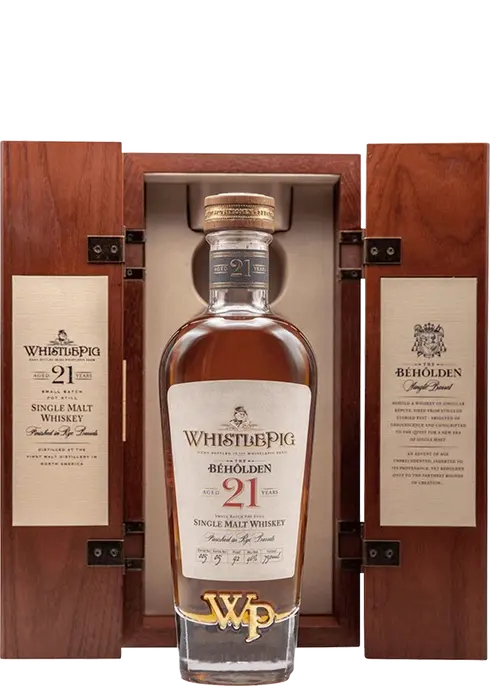 Whistlepig The Beholden 21 Rye Whiskey
