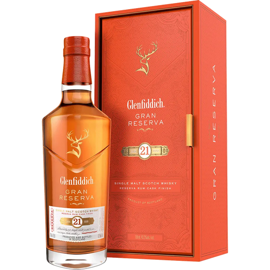 Glenfiddich 21yr Reserva Rum Cask Single Malt Scotch Whiskey