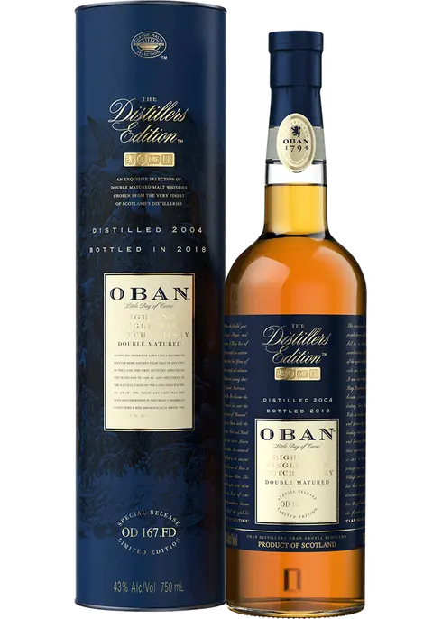 Oban Distillers Edition Single Malt Scotch Whisky