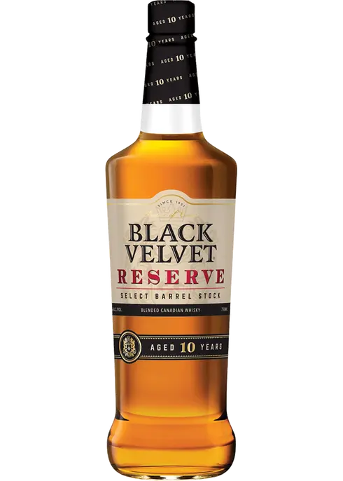 Black Velvet Reserve 10 Year Canadian Whiskey