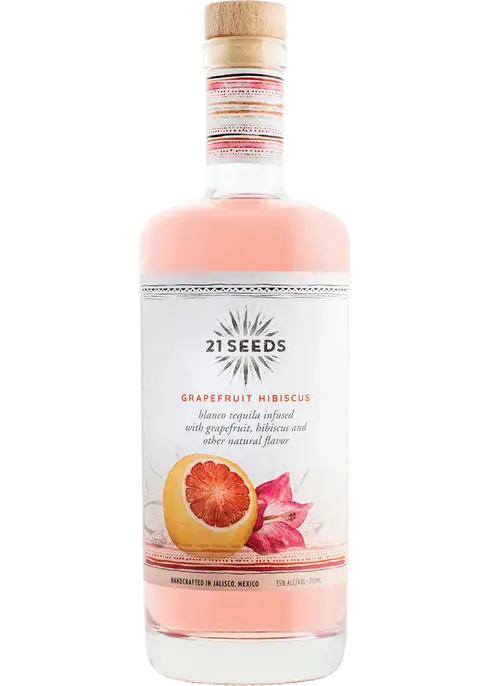 21 Seeds Blanco Grapefruit Hibiscus Tequila