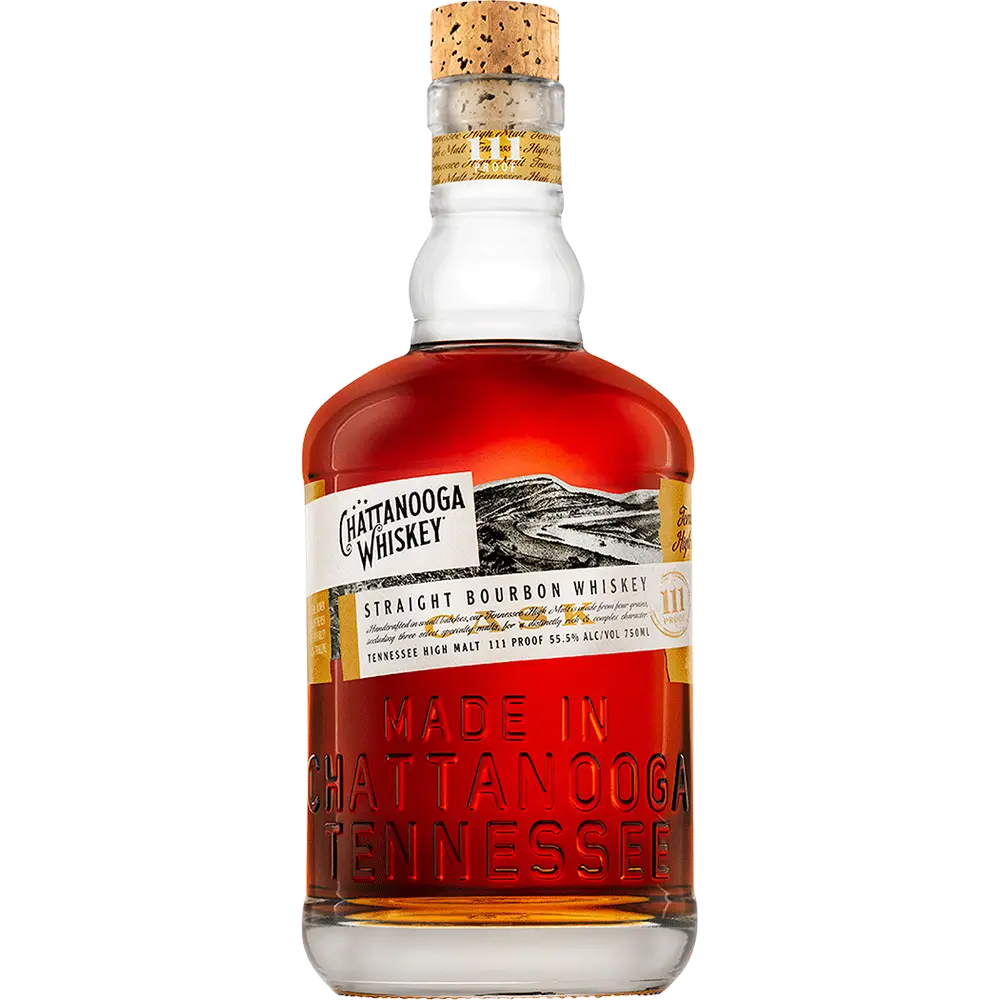 Chattanooga Straight Bourbon Whiskey 111 Proof
