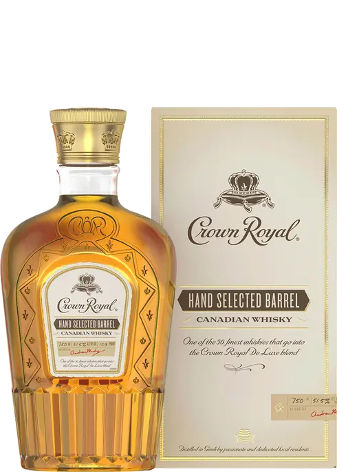 Crown Royal Hand Selected 103 Proof Barrel Select Canadian Whiskey