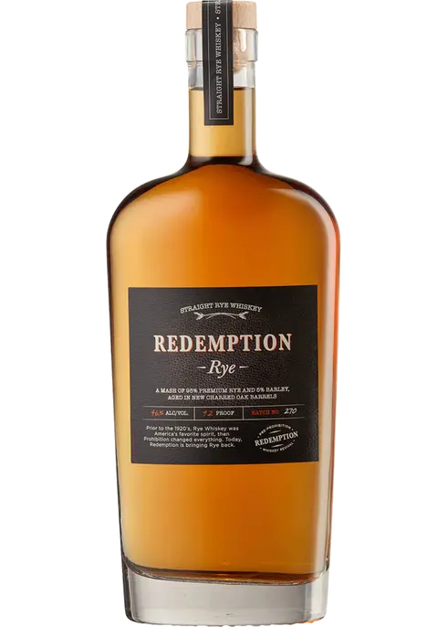Redemption Rye Whiskey