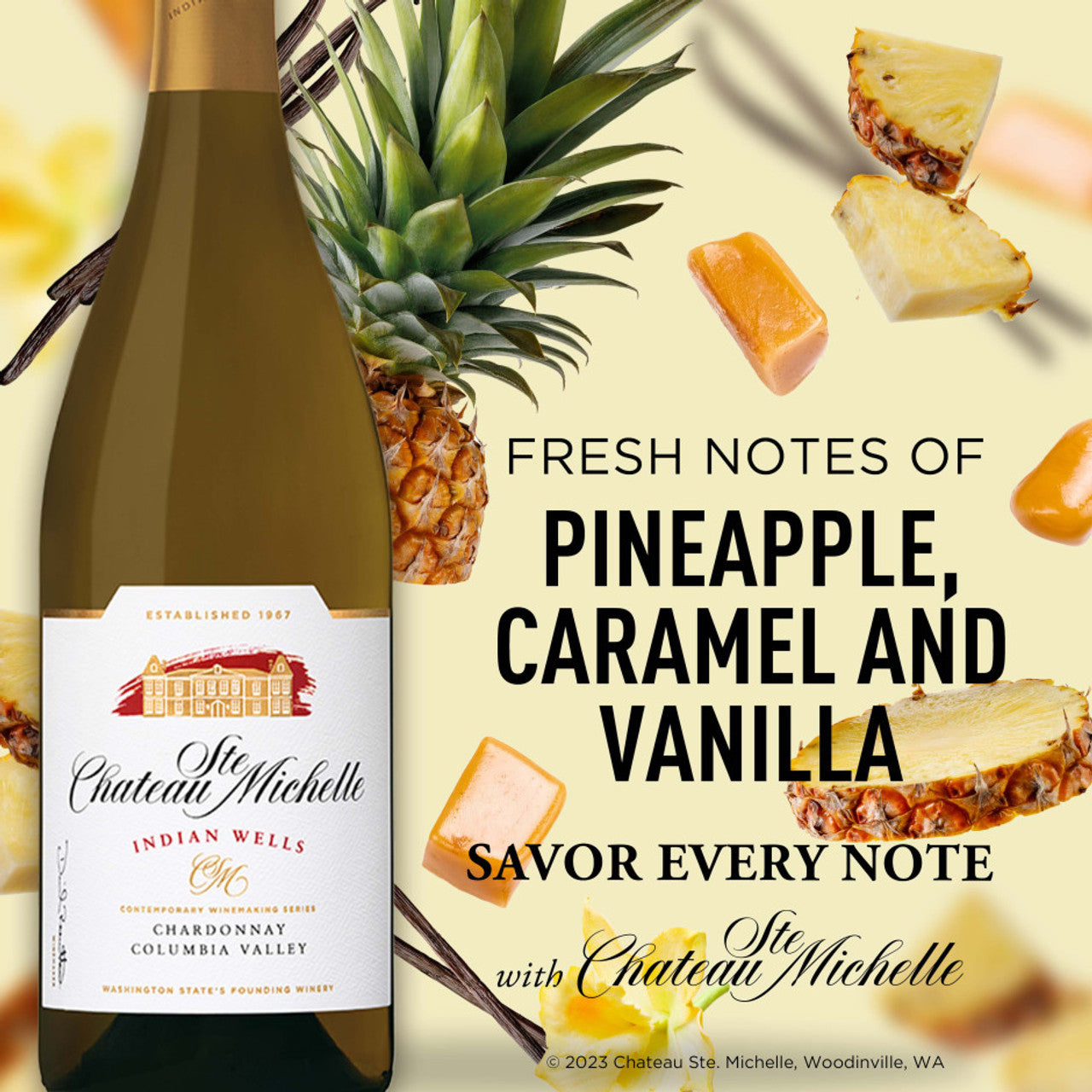 Ste Chateau Michelle Indian Wells Chardonnay