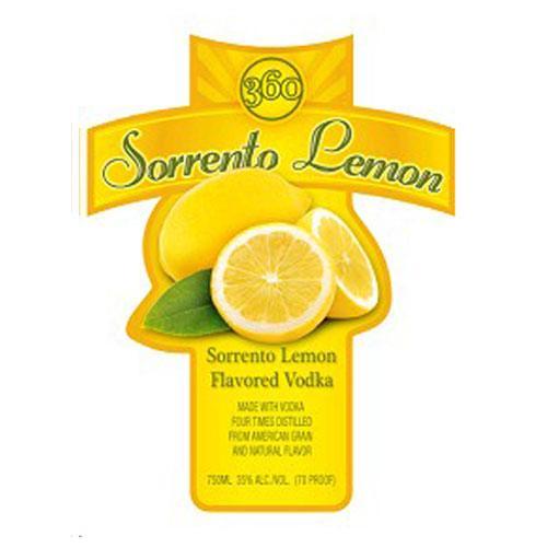 360 Sorrento Lemon Vodka