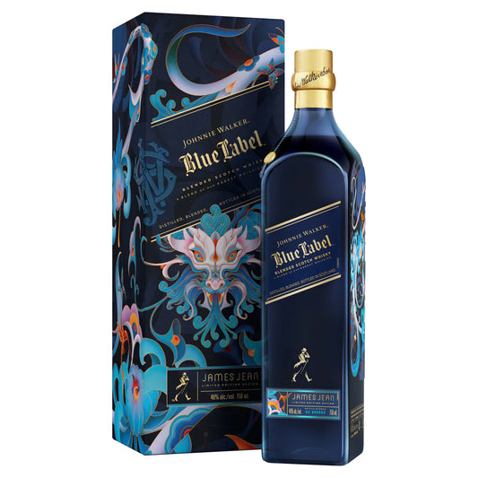 Johnnie Walker Blue Label Blended Scotch Whiskey Year Of Dragon