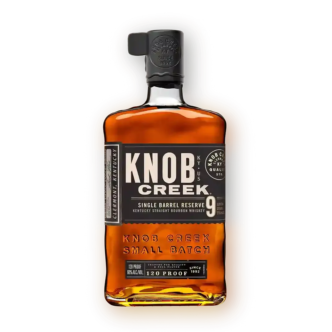 Knob Creek Single Barrel Reserve 9 Year Bourbon Whiskey