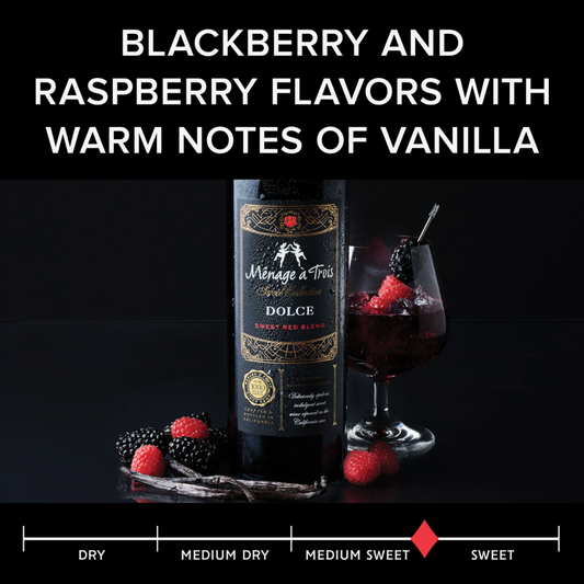 Menage A Trois Dolce Sweet Red Blend